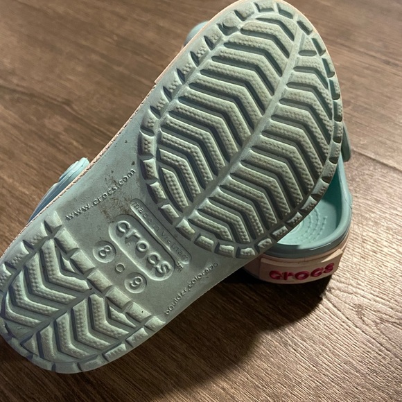 Light blue platform Crocs - Picture 4 of 5